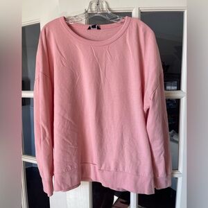 Buffalo XL Peachy Pink Crewneck Sweatshirt